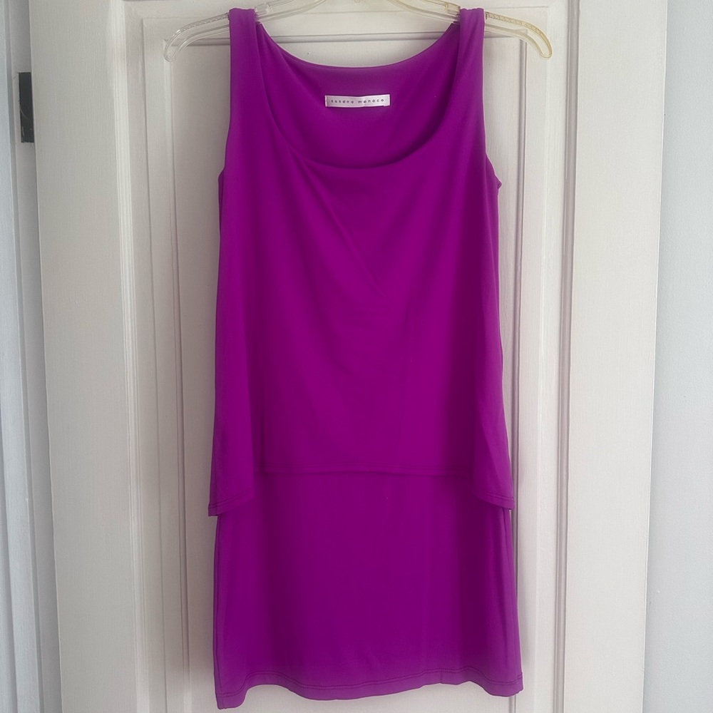 Purple Sleeveless Dress